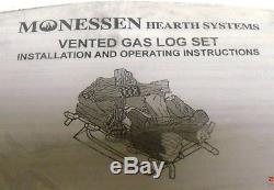 Monessen Hearth Systems Vented Fireplace propane/LPG # WWF188TPVC Free Shipping