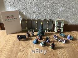 Mr Christmas Holiday Waltz Fireplace Walls People Replacement Parts Lot Complete