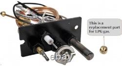 NG Fireplace Pilot Assembly Replacement for HHT Majestic & VC 750mV Thermopile