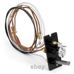 Natural Gas 3-Way Pilot Assembly for Fireplaces & Gas Stoves, Replacement Parts
