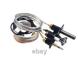 Natural Gas Fireplace Pilot Assembly for Direct Vent, Fits Lennox/IHP/Desa