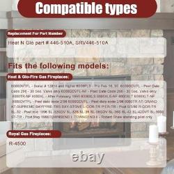 Natural Gas Pilot Assembly Replacement for Heat-N-Glo Fireplaces, SRV446-510A, T