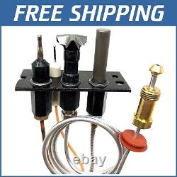 Natural Gas Pilot Assembly for Heat-N-Glo Fireplaces Durable and Lightweight