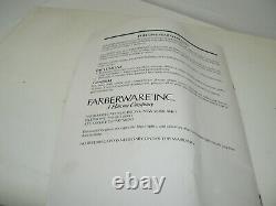 ORIGINAL MANUAL/RECIPE Farberware 455N Rotisserie Open Hearth Grill NOT A COPY