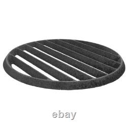 Outdoor Cast Iron Bbq Grate Replacement Round Durable Grill Cooking Grid