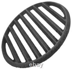 Outdoor Cast Iron Bbq Grate Replacement Round Durable Grill Cooking Grid