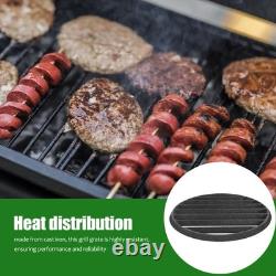 Outdoor Cast Iron Bbq Grate Replacement Round Durable Grill Cooking Grid