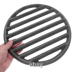 Outdoor Cast Iron Bbq Grate Replacement Round Durable Grill Cooking Grid