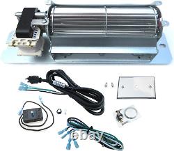 Parts DN106 Replacement Fireplace Blower Fan Kit GZ550 Replacement for Continent