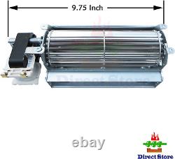 Parts DN106 Replacement Fireplace Blower Fan Kit GZ550 Replacement for Continent