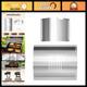Pellet Grill Flame Broiler Slide Cover Replacement Kit For Pit Boss 340 440