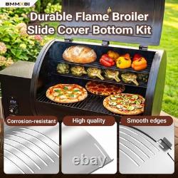 Pellet Grill Flame Broiler Slide Cover Replacement Kit for Pit Boss 340 440