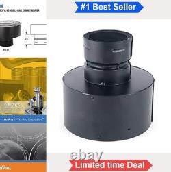 Pellet Stove Chimney Adapter Double-Wall Air-Insulated 6 Inch Stainless Steel