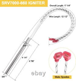 Pellet Stove Igniter Replacement SRV7000 660 Compatible PP130 PP60