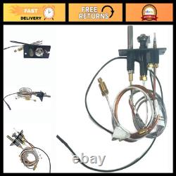 Pilot Assembly NG Fireplace Replacement Part Compatible with Gas Fireplaces, E