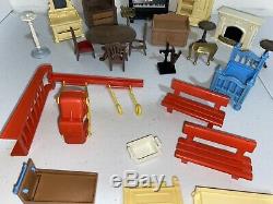 PlayMobil Victorian Mansion Parts Furniture Replacement Piano Fire Place Table