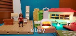 Playmobil Furniture, Grill Fireplace & Replacement Parts Lot of 13