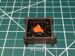 Playmobil Medieval Castle Campfire Fire Hearth Replacement Part USA VENDOR