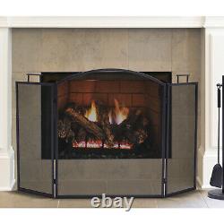 Pleasant Hearth Classic 3 Panel Fireplace Screen