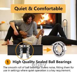 Pre Wired Fireplace Blower Fan Kit Replacement Wood Stove Insert Part