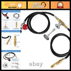Propane Fire Pit Burner Connection Kit LP Replacement Parts for Outdoor Use