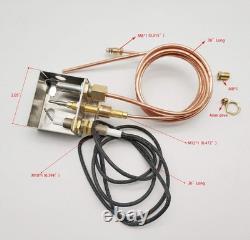 Propane Gas Fireplaces Fire Pits DIY Safety Replacement Part Pilot Burner Ass