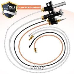 Propane Gas Pilot Assembly Kit for Fireplaces & Inserts Thermocouple & Thermop