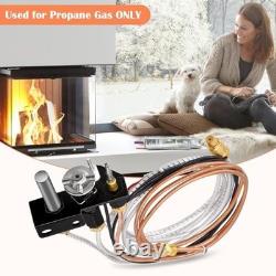 Propane Gas Pilot Assembly Kit for Fireplaces & Inserts Thermocouple & Thermop