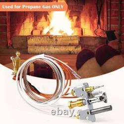 Propane Gas Pilot Assembly Replacement for Heat N Glo Fireplaces Thermopile, T