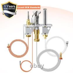 Propane Gas Pilot Assembly Replacement for Heat N Glo Fireplaces Thermopile, T