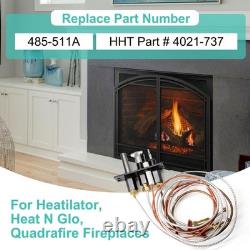 Propane Gas Pilot Assembly for Fireplaces Replacement Parts with Thermocouple