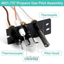 Propane Gas Pilot Assembly for Fireplaces Replacement Parts with Thermocouple