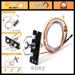 Propane Gas Pilot Assembly for Heat-N-Glo, Quadra-Fire, LP Fireplace Parts, Ther