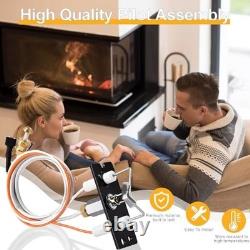 Propane Gas Pilot Assembly for Heat-N-Glo, Quadra-Fire, LP Fireplace Parts, Ther