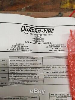 Quadra-Fire Control Box Circuit Board Castile, Santa Fe, 1200,1200i, SRV7000-704