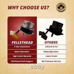 Quadrafire Auger Feed Motor Replacement Fits CAB50 PS35 PS50 Castile Classic