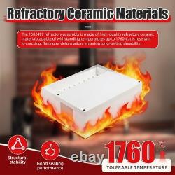 Refractory Assembly Replacement for Vermont Castings Resolute Acclaim Wood Stove