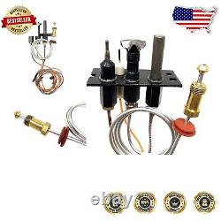 Reliable Natural Gas Pilot Assembly for Heat-N-Glo Fireplaces Easy Replacement