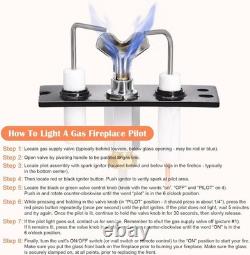 Replace Your Pilot with 2090-013 IPI Propane Assembly Fits Heat N Glo & More