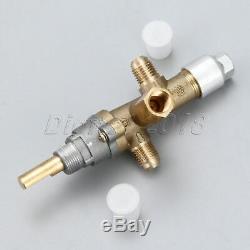 Replacement 7/16-20UNF Male Propane Gas Safety Cock Valve Heater Fireplace Parts