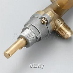 Replacement 7/16-20UNF Male Propane Gas Safety Cock Valve Heater Fireplace Parts