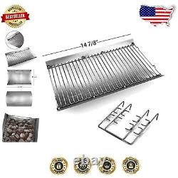 Replacement Fire Grate Hanger & Ash Pan for Char-Griller 5030 Gas/Charcoal Grill