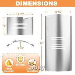Replacement Flame Broiler Slide Cover & Bottom Kit for Pit Boss 1100 Pellet Gril