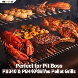 Replacement Flame Broiler Slide Cover Kit for Pit Boss 340 440 Pellet Grill Part