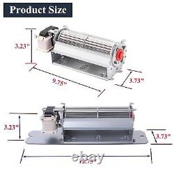 Replacement GZ550-1KT Fireplace Blower Fan Kit for Napoleon, Continental Fire