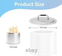 Replacement Parts Fire Pit Lid for Solo Stove Bonfire 19.5, Solo Stove Bonfire