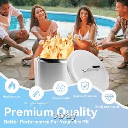 Replacement Parts Fire Pit Lid for Solo Stove Bonfire 19.5, Solo Stove Bonfire