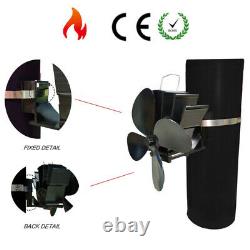 Replacement Stove Fan Self-powered Wood Fireplace Practiacl Spare Parts