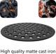 Round 17 Cast Iron Fire Grate Charcoal Grates Bottom Plate Replacement Parts