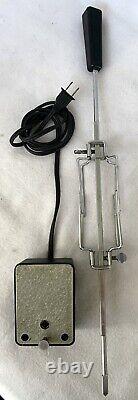 SPIT ROD FORKS & Rod and motor Farberware Rotisserie 400 Series Open Hearth